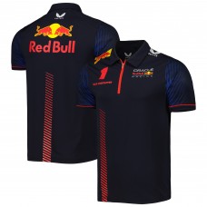 Поло Max Verstappen Red Bull Racing Castore 2023 Driver Edition Quarter-Zip - Navy