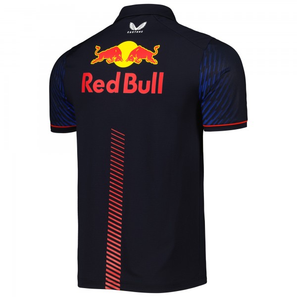 Поло Sergio Perez Red Bull Racing Castore 2023 Driver Edition Quarter-Zip - Navy