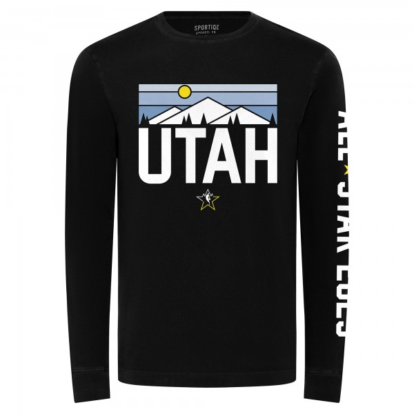Футболка с длинным рукавом Sportiqe Unisex 2023 NBA All-Star Game Mohave Premium - Black
