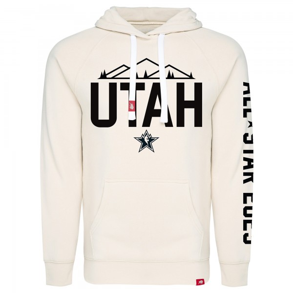 Толстовка Sportiqe Unisex 2023 NBA All-Star Game Tri-Blend Olsen Premium - Cream