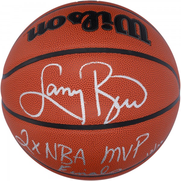 Мяч Larry Bird Boston Celtics Autographed Fanatics Authentic Wilson Authentic Series Indoor/Outdoor with '2X NBA FINALS MVP' Inscription - Limited Edition of 33