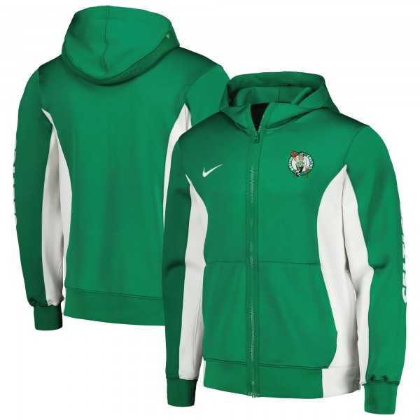 Толстовка на молнии Boston Celtics Nike 2023/24 Authentic Showtime Performance - Kelly Green