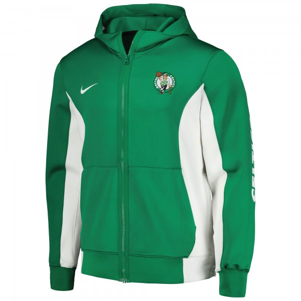 Толстовка на молнии Boston Celtics Nike 2023/24 Authentic Showtime Performance - Kelly Green