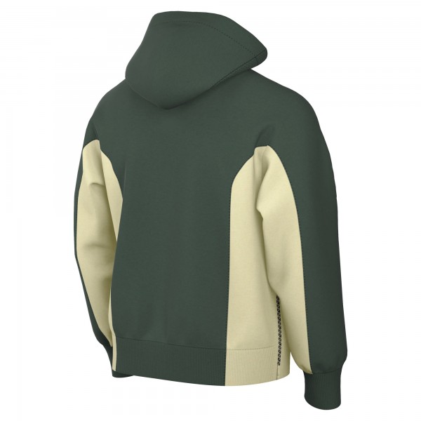 Толстовка на молнии Milwaukee Bucks Nike 2023/24 Authentic Showtime Performance - Hunter Green