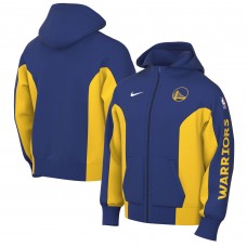 Толстовка на молнии Golden State Warriors Nike 2023/24 Authentic Showtime Performance - Royal