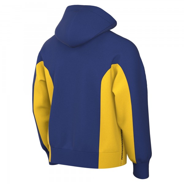 Толстовка на молнии Golden State Warriors Nike 2023/24 Authentic Showtime Performance - Royal