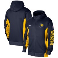Толстовка на молнии Indiana Pacers Nike 2023/24 Authentic Showtime Performance - Navy