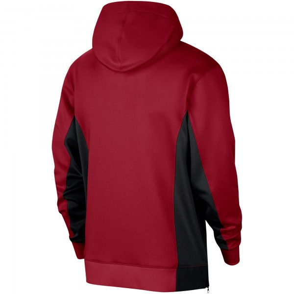 Толстовка на молнии Miami Heat Nike 2023/24 Authentic Showtime Performance - Red