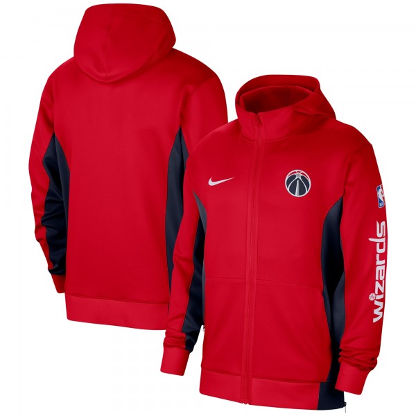 Толстовка на молнии Washington Wizards Nike 2023/24 Authentic Showtime Performance - Red