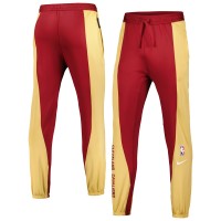 Штаны Cleveland Cavaliers Nike 2023/24 Authentic Showtime Performance - Wine/Gold