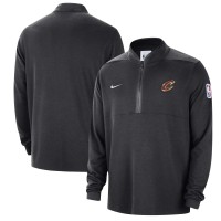 Кофта на короткой молнии Cleveland Cavaliers Nike 2023/24 Authentic Performance - Black