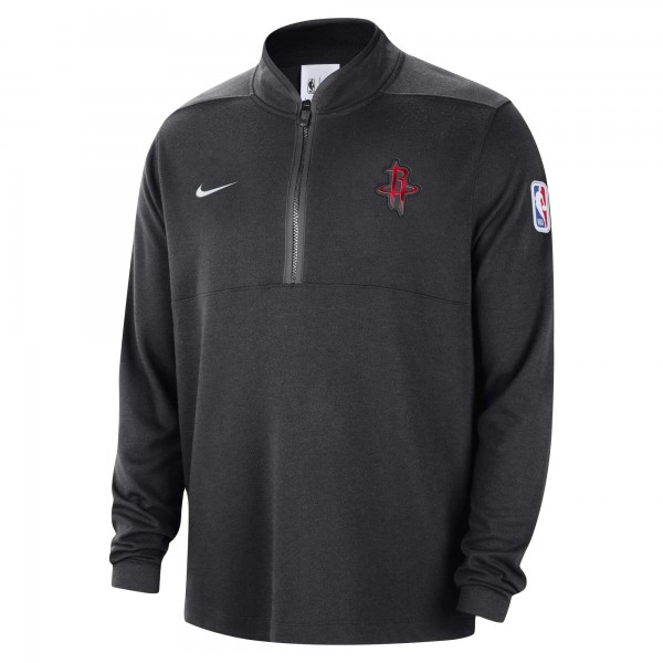 Кофта на короткой молнии Houston Rockets Nike 2023/24 Authentic Performance - Black