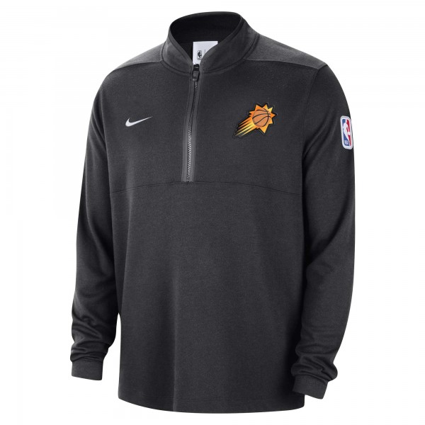 Кофта на короткой молнии Phoenix Suns Nike 2023/24 Authentic Performance - Black
