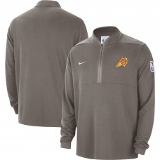 Кофта на короткой молнии Phoenix Suns Nike 2023/24 Authentic Performance - Olive