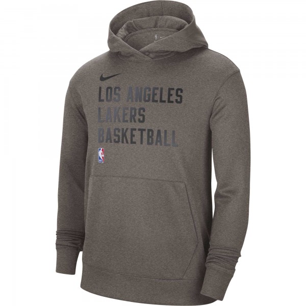 Толстовка Los Angeles Lakers Nike Unisex 2023/24 Performance Spotlight On-Court Practice - Olive