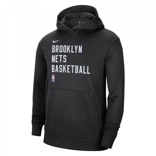 Толстовка Brooklyn Nets Nike Unisex 2023/24 Performance Spotlight On-Court Practice - Black