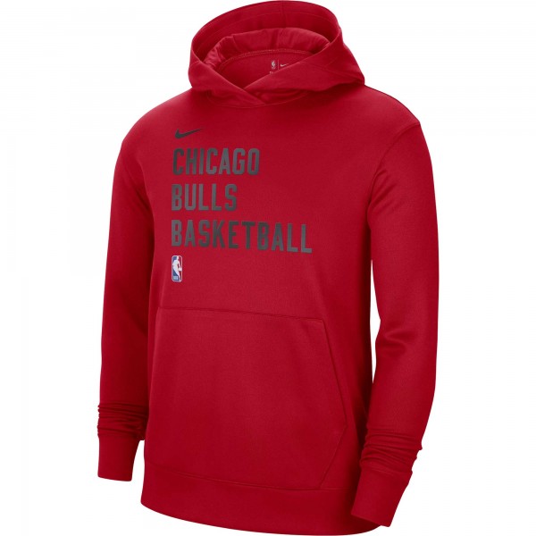 Толстовка Unisex Chicago Bulls Nike Red 2023/24 Performance Spotlight On-Court Practice