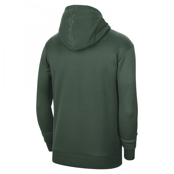 Толстовка Milwaukee Bucks Nike Unisex 2023/24 Performance Spotlight On-Court Practice - Hunter Green