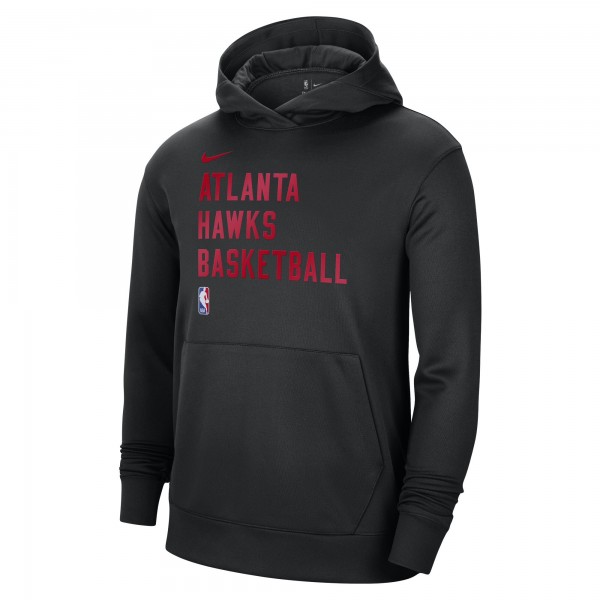 Толстовка Atlanta Hawks Nike Unisex 2023/24 Performance Spotlight On-Court Practice - Black