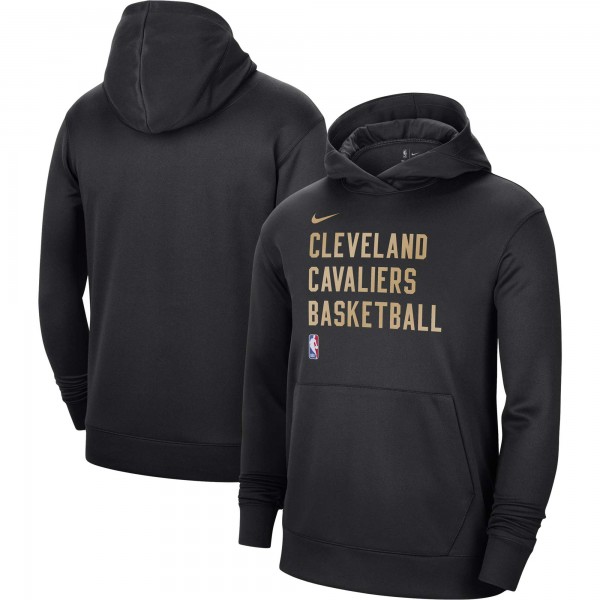 Толстовка Cleveland Cavaliers Nike Unisex 2023/24 Performance Spotlight On-Court Practice - Black
