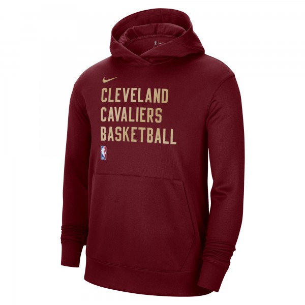 Толстовка Cleveland Cavaliers Nike Unisex 2023/24 Performance Spotlight On-Court Practice - Wine