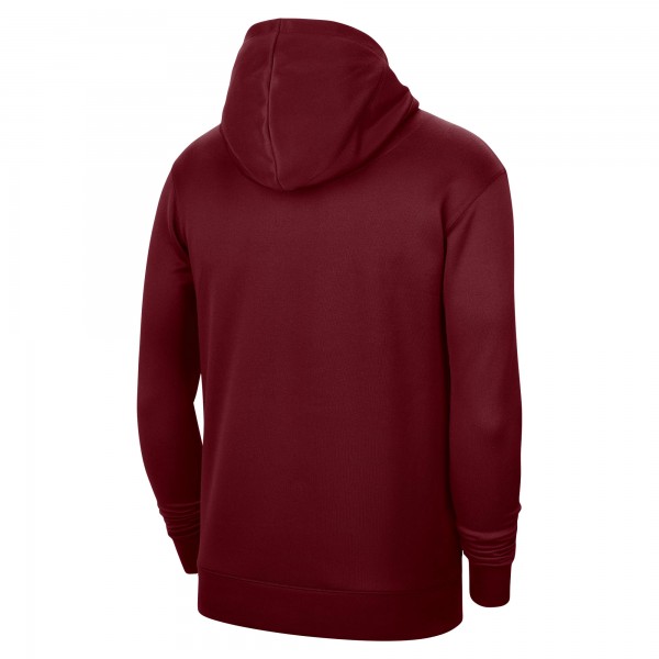 Толстовка Cleveland Cavaliers Nike Unisex 2023/24 Performance Spotlight On-Court Practice - Wine