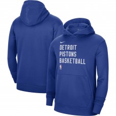 Толстовка Detroit Pistons Nike Unisex 2023/24 Performance Spotlight On-Court Practice - Blue