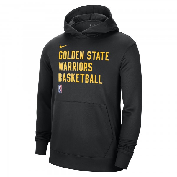 Толстовка Golden State Warriors Nike Unisex 2023/24 Performance Spotlight On-Court Practice - Black
