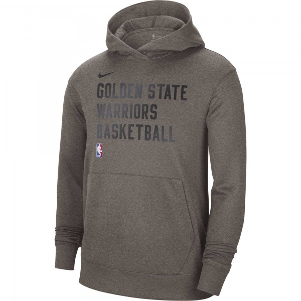 Толстовка Golden State Warriors Nike Unisex 2023/24 Performance Spotlight On-Court Practice - Olive