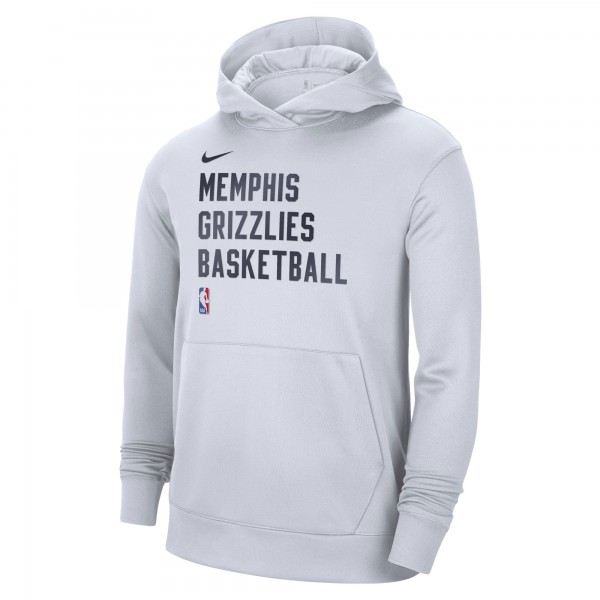 Толстовка Memphis Grizzlies Nike Unisex 2023/24 Performance Spotlight On-Court Practice - White
