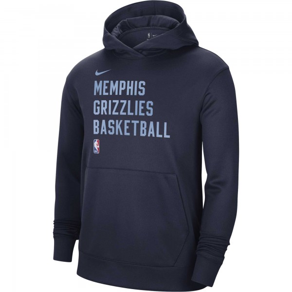 Толстовка Memphis Grizzlies Nike Unisex 2023/24 Performance Spotlight On-Court Practice - Navy
