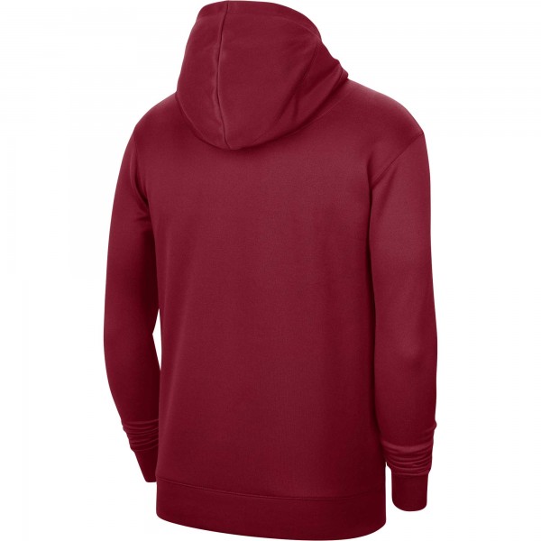Толстовка Miami Heat Nike Unisex 2023/24 Performance Spotlight On-Court Practice - Red