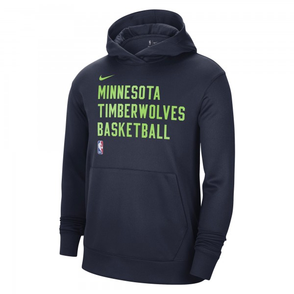 Толстовка Minnesota Timberwolves Nike Unisex 2023/24 Performance Spotlight On-Court Practice - Navy