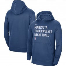 Толстовка Minnesota Timberwolves Nike Unisex 2023/24 Performance Spotlight On-Court Practice - Blue