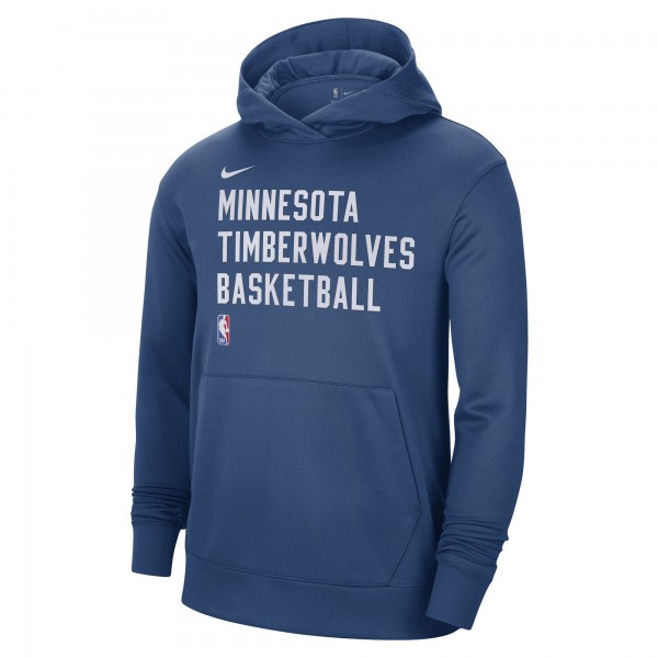 Толстовка Minnesota Timberwolves Nike Unisex 2023/24 Performance Spotlight On-Court Practice - Blue