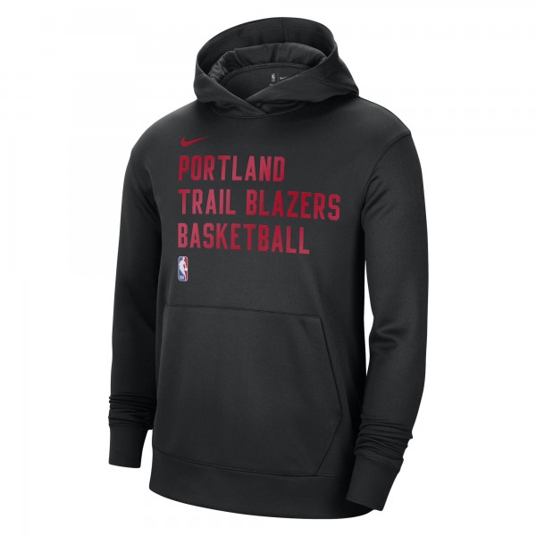 Толстовка Portland Trail Blazers Nike Unisex 2023/24 Performance Spotlight On-Court Practice - Black