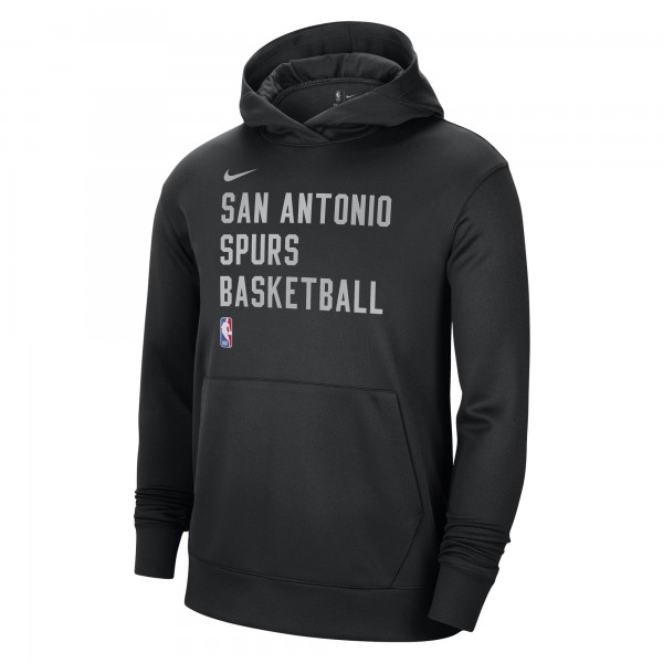 Толстовка San Antonio Spurs Nike Unisex 2023/24 Performance Spotlight On-Court Practice - Black