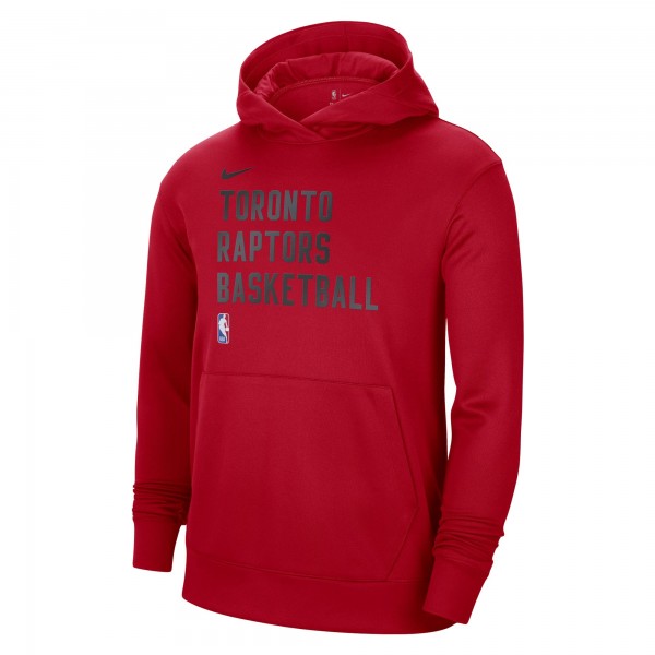 Толстовка Toronto Raptors Nike Unisex 2023/24 Performance Spotlight On-Court Practice - Red