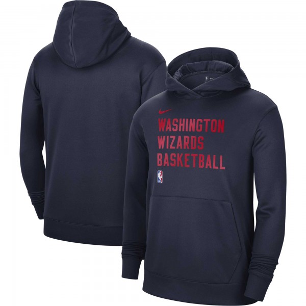 Толстовка Washington Wizards Nike Unisex 2023/24 Performance Spotlight On-Court Practice - Navy