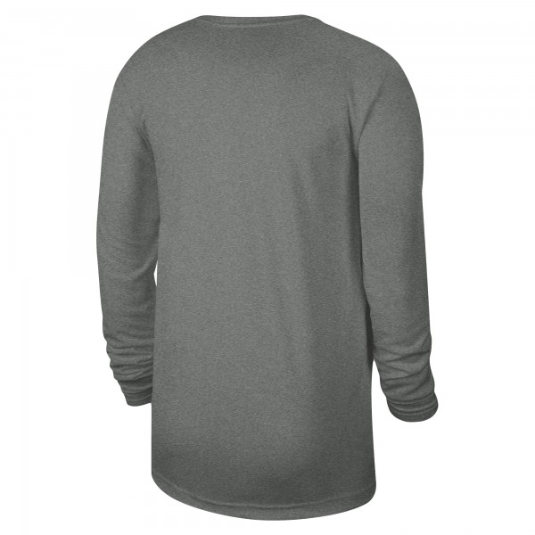 Футболка с длинным рукавом Atlanta Hawks Nike Unisex 2023/24 Legend On-Court Practice Performance - Heather Gray