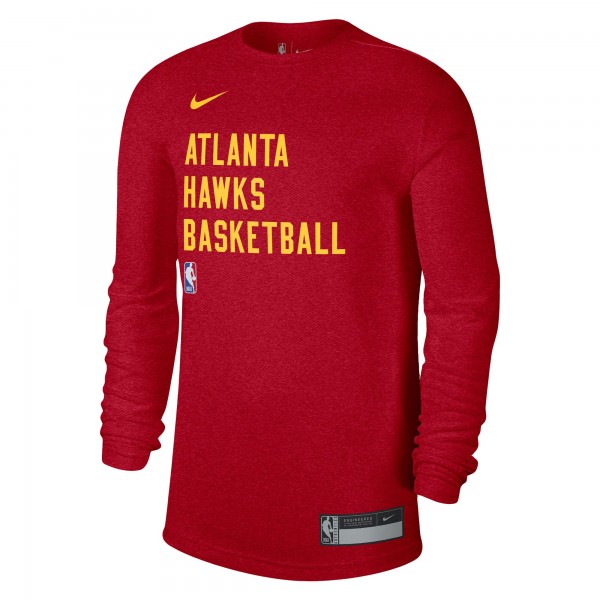 Футболка с длинным рукавом Atlanta Hawks Nike Unisex 2023/24 Legend On-Court Practice - Red
