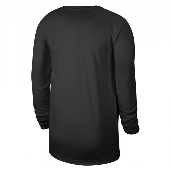 Футболка с длинным рукавом Brooklyn Nets Nike Unisex 2023/24 Legend On-Court Practice - Black