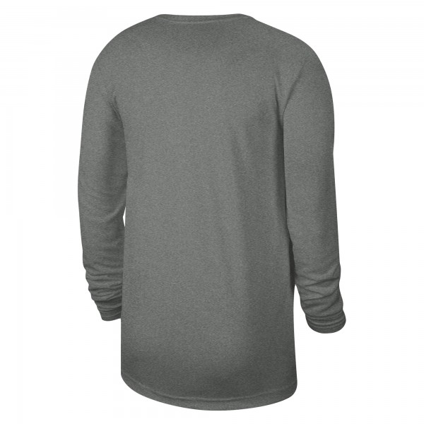 Футболка с длинным рукавом Golden State Warriors Nike Unisex 2023/24 Legend On-Court Practice - Heather Gray