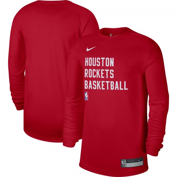 Футболка с длинным рукавом Houston Rockets Nike Unisex 2023/24 Legend On-Court Practice - Red