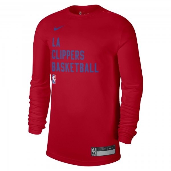 Футболка с длинным рукавом LA Clippers Nike Unisex 2023/24 Legend On-Court Practice - Red