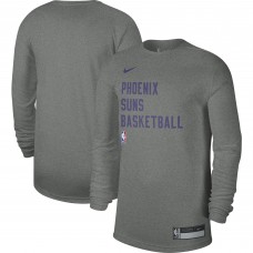 Футболка с длинным рукавом Phoenix Suns Nike Unisex 2023/24 Legend On-Court Practice - Heather Gray