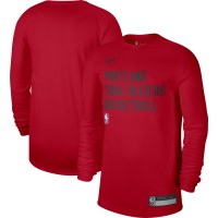 Футболка с длинным рукавом Portland Trail Blazers Nike Unisex 2023/24 Legend On-Court Practice - Red