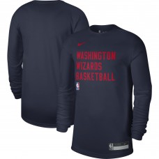 Unisex Washington Wizards Nike Navy 2023/24 Legend On-Court Practice Long Sleeve T-Shirt