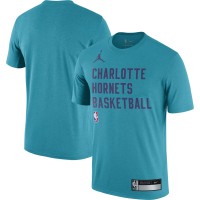 Футболка Charlotte Hornets Jordan Brand 2023/24 Sideline Legend Performance Practice - Teal