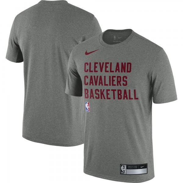 Футболка Cleveland Cavaliers Nike 2023/24 Sideline Legend Performance Practice - Heather Gray